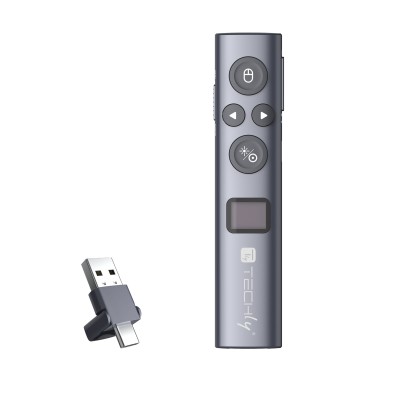 Puntatore Laser Wireless Telecomando Presentazioni Powerpoint con Schermo LCD