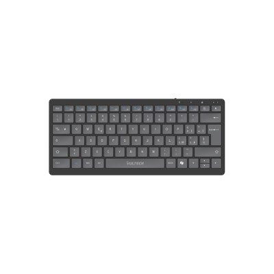 VULTECH TASTIERA MINI, SLIM, WIRELESS E BLUETOOTH, TASTI LOW PROFILE A FORBICE, BATTERIA INTEGRATA R